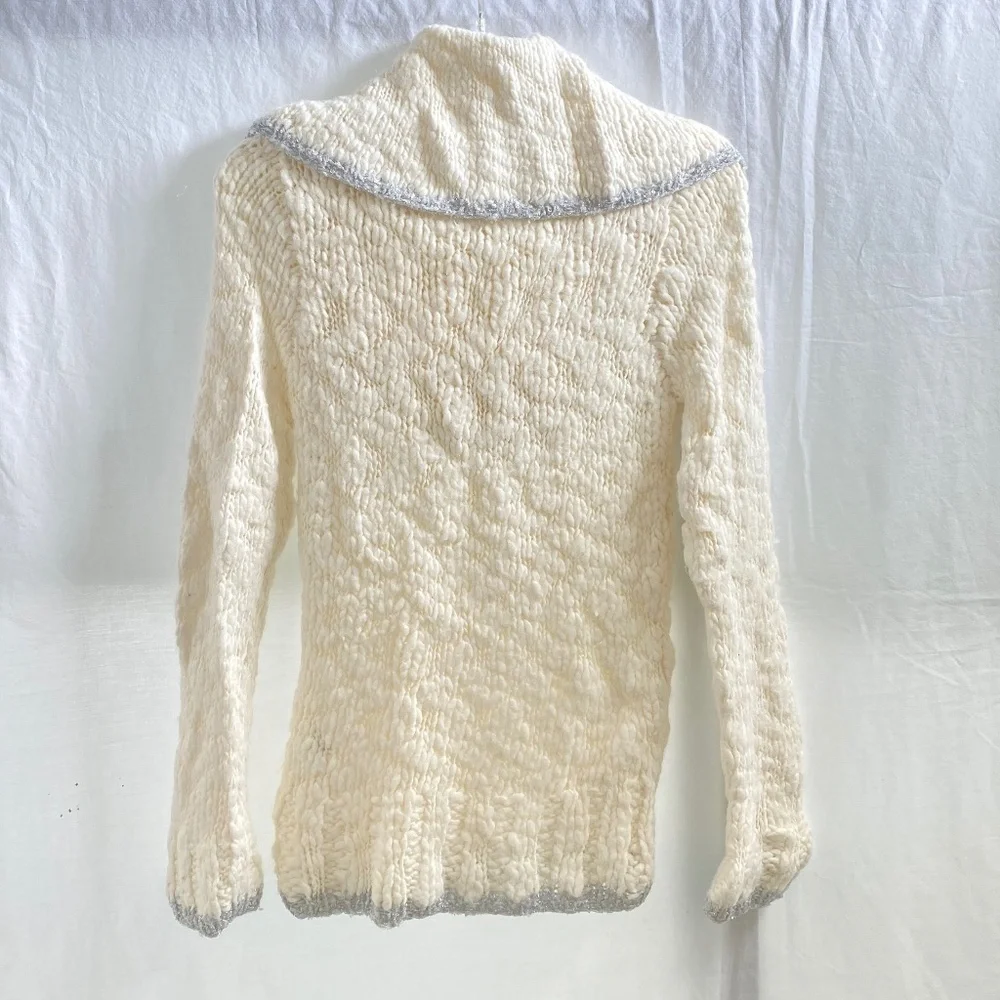 bebe Cowl Neck Sweater Size: Medium